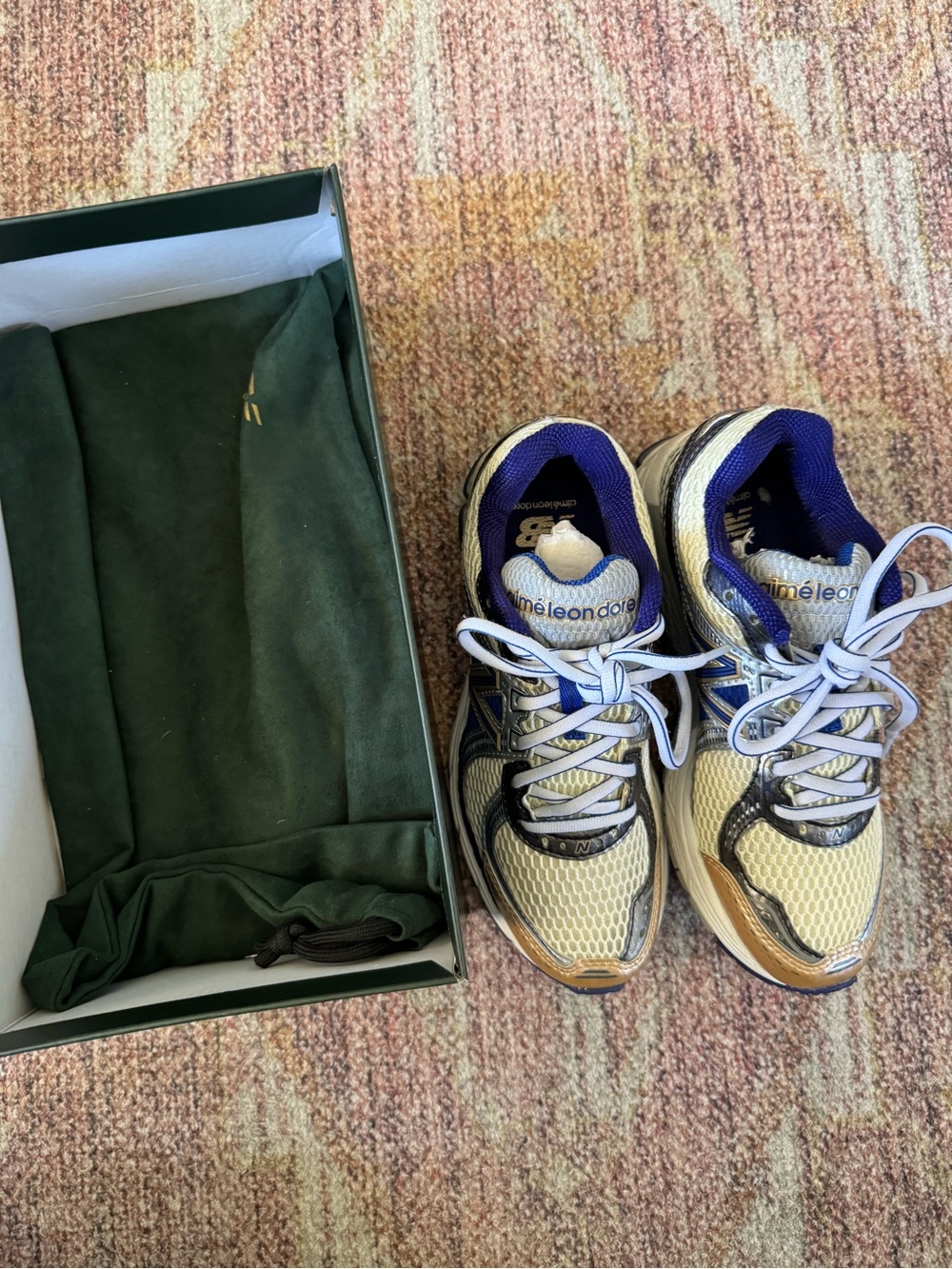 New Balance Ald aime Leon dore size 4 - Picture 2 of 3